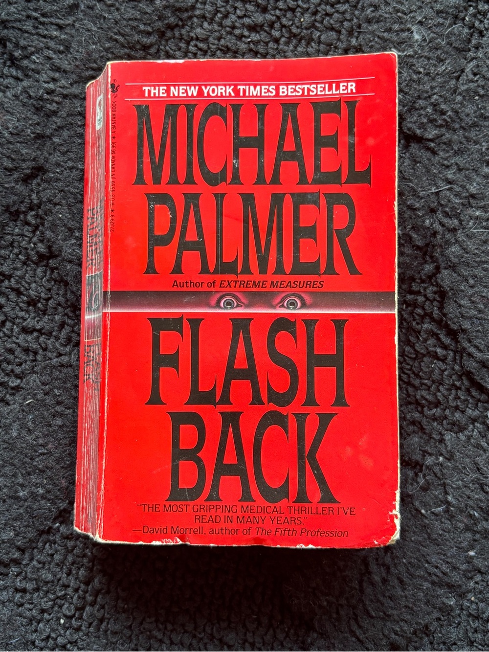 Flashback by Michael Palmer Paperback Fiction Medical Novel YA Bantam Books